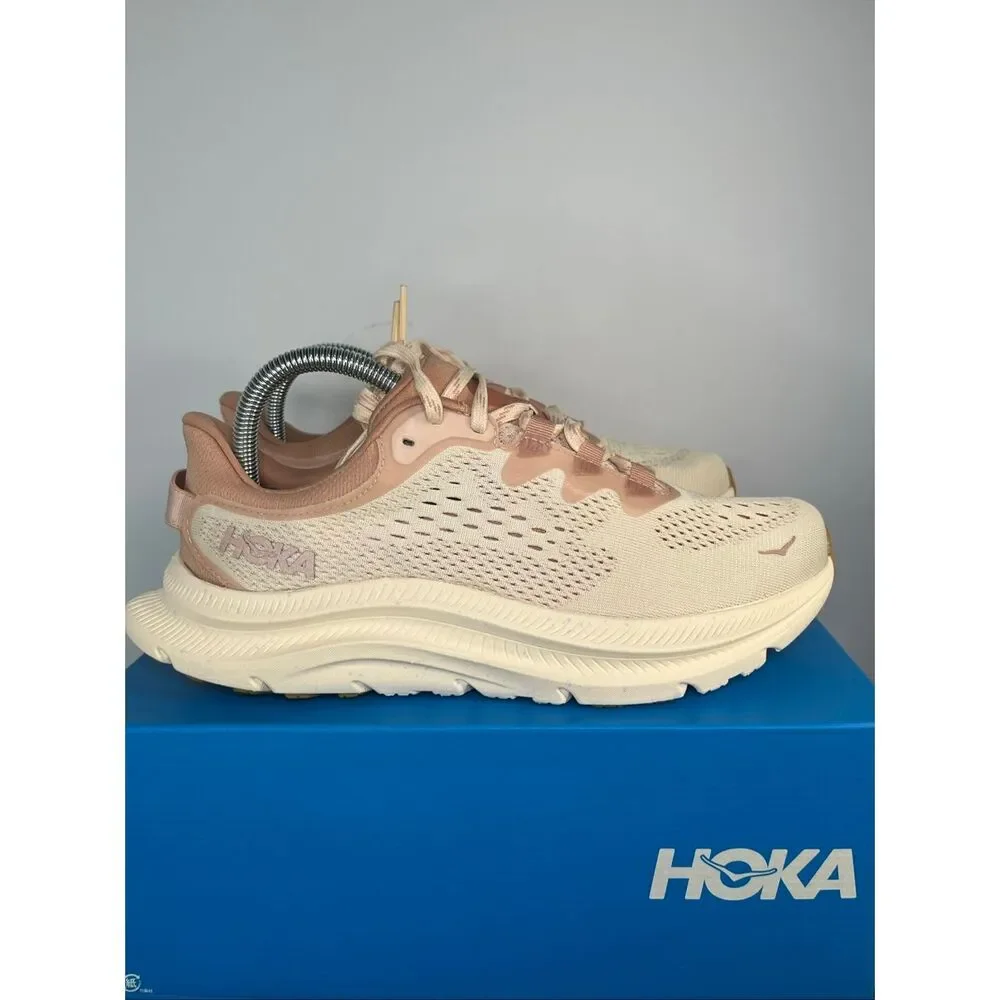 HOKA Kawana 2 Women’s 7.5B Vanilla Shifting Sand Running Shoes New In Box